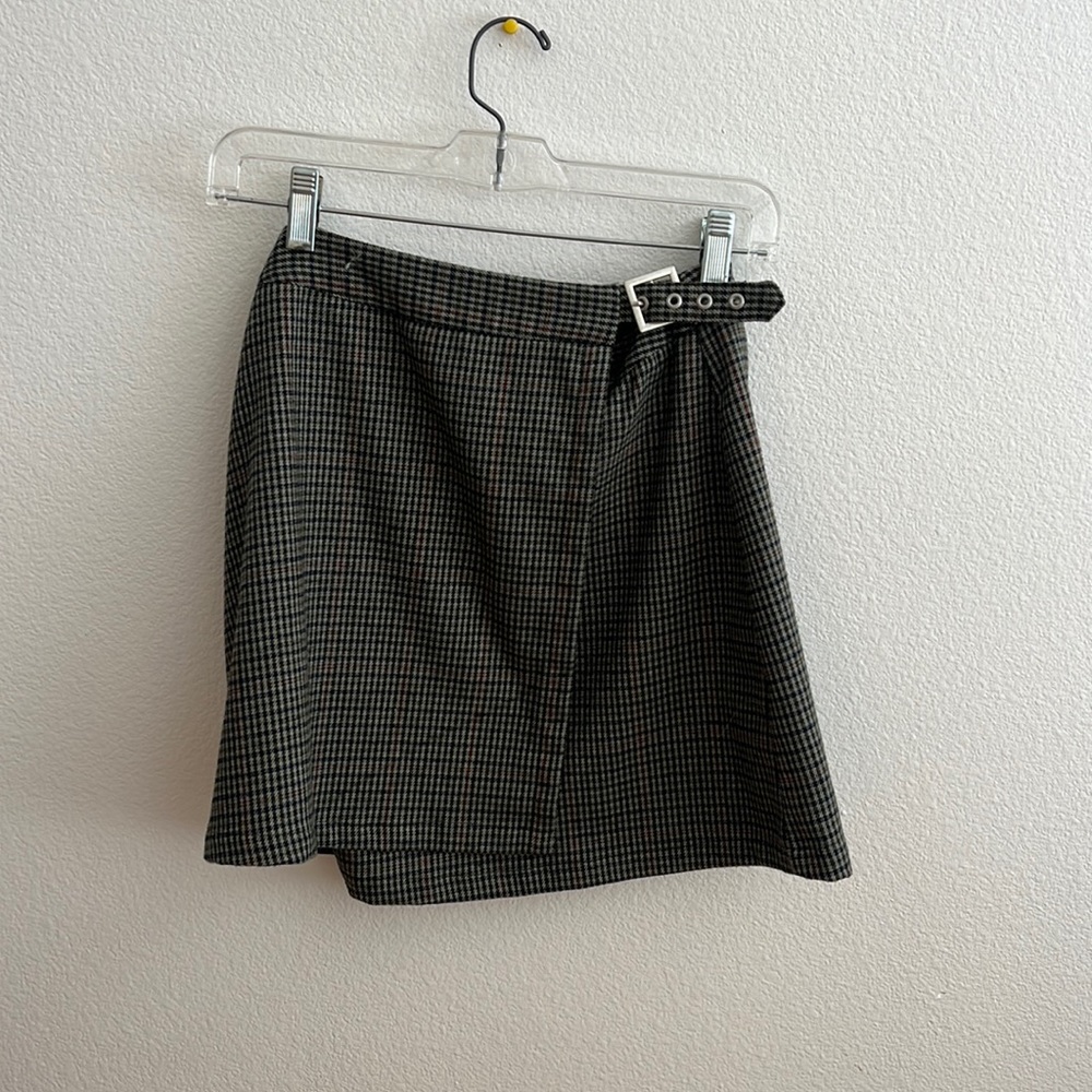 Green Plaid Mini Skirt ✨💚